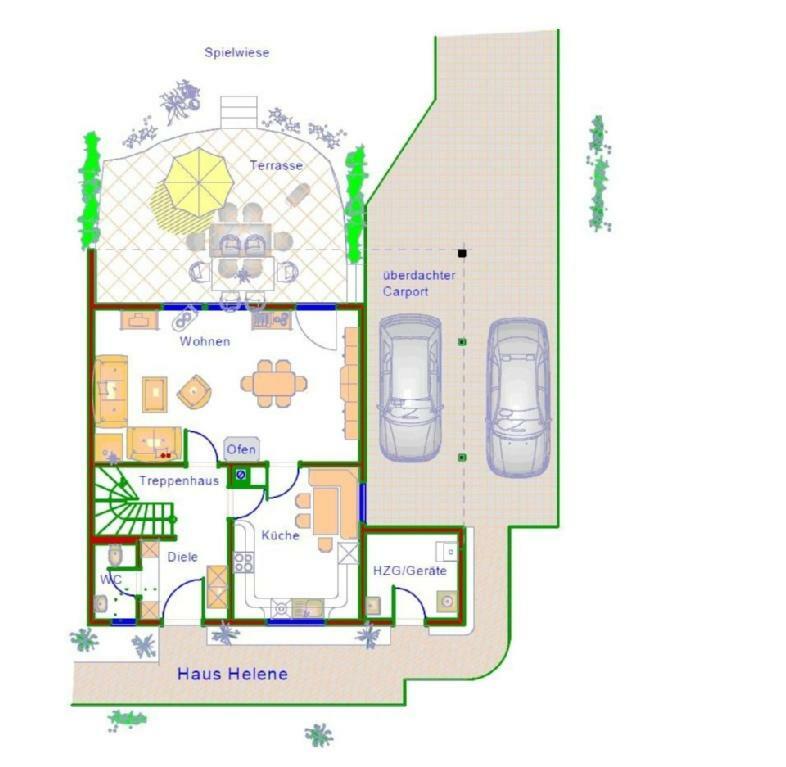 Ferienhaeuser Rhoen - Haus Natalie & Haus Helene Hausen  Ngoại thất bức ảnh